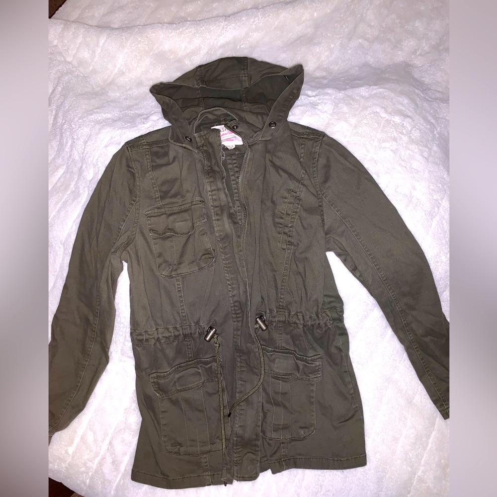 Army green jacket